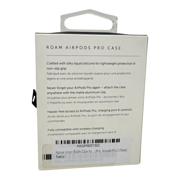 Native Union Roam Case for AirPods Pro, Blue - Picture 3 of 4